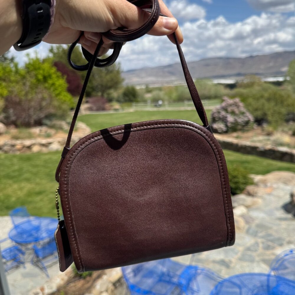 Vintage Coach Abbie Zip - Mahogany #9017